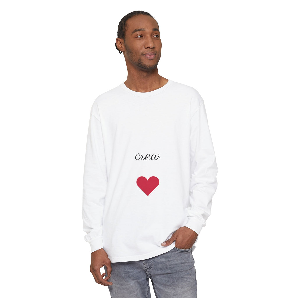 Unisex Garment-dyed Long Sleeve T-Shirt