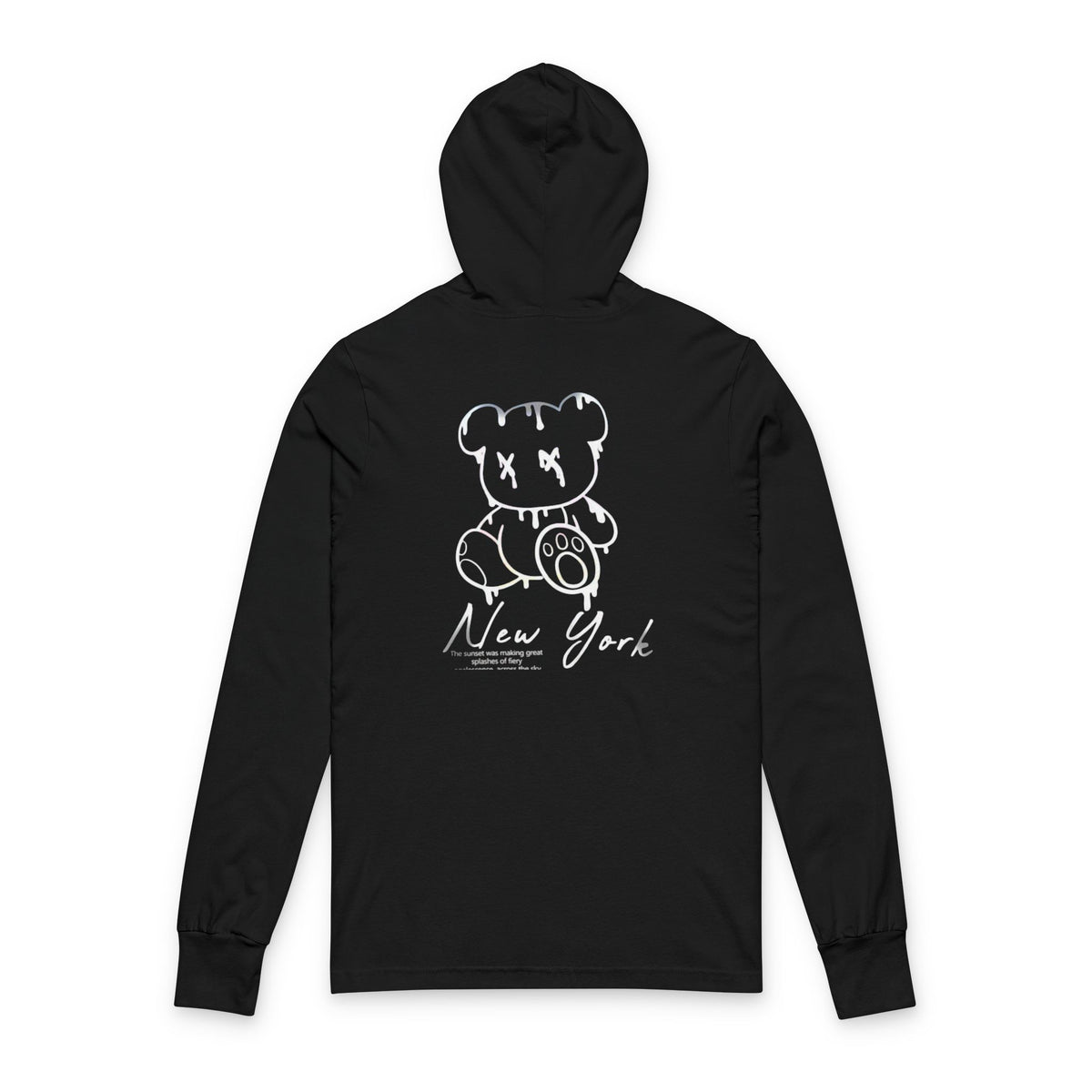 Unisex Hooded Long Sleeve Tee