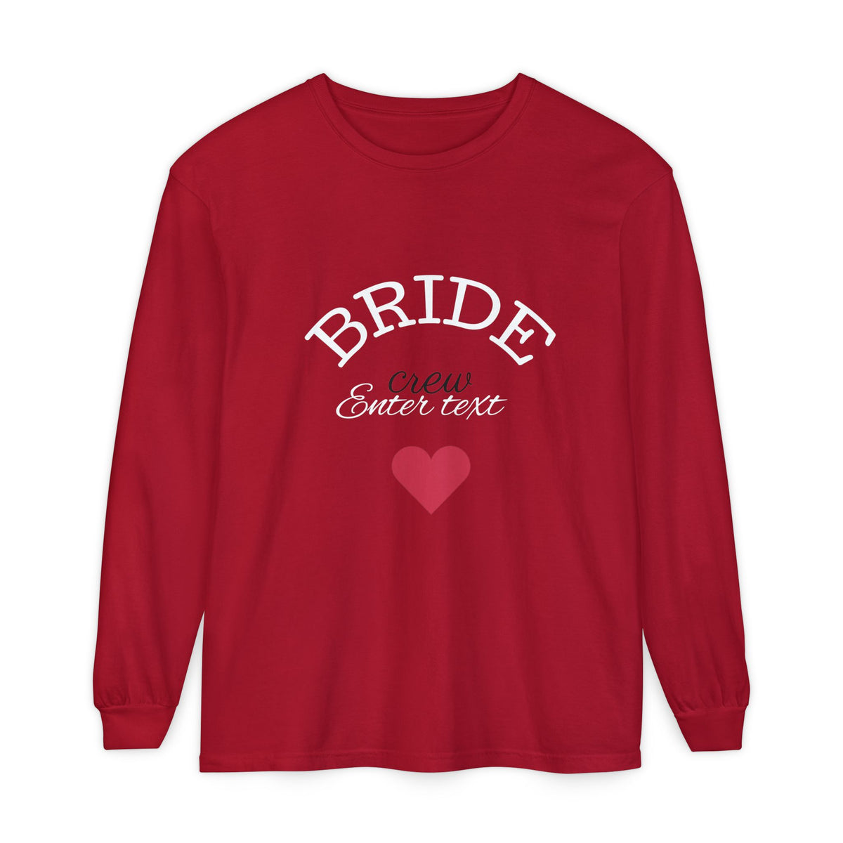 Unisex Garment-dyed Long Sleeve T-Shirt
