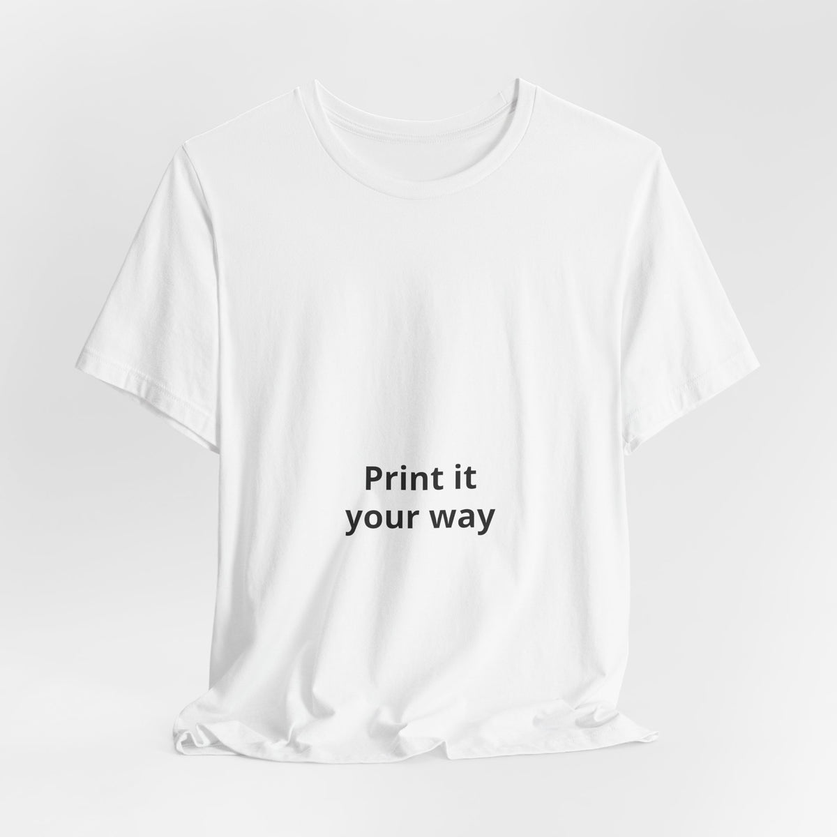 Unisex Jersey Short Sleeve Tee