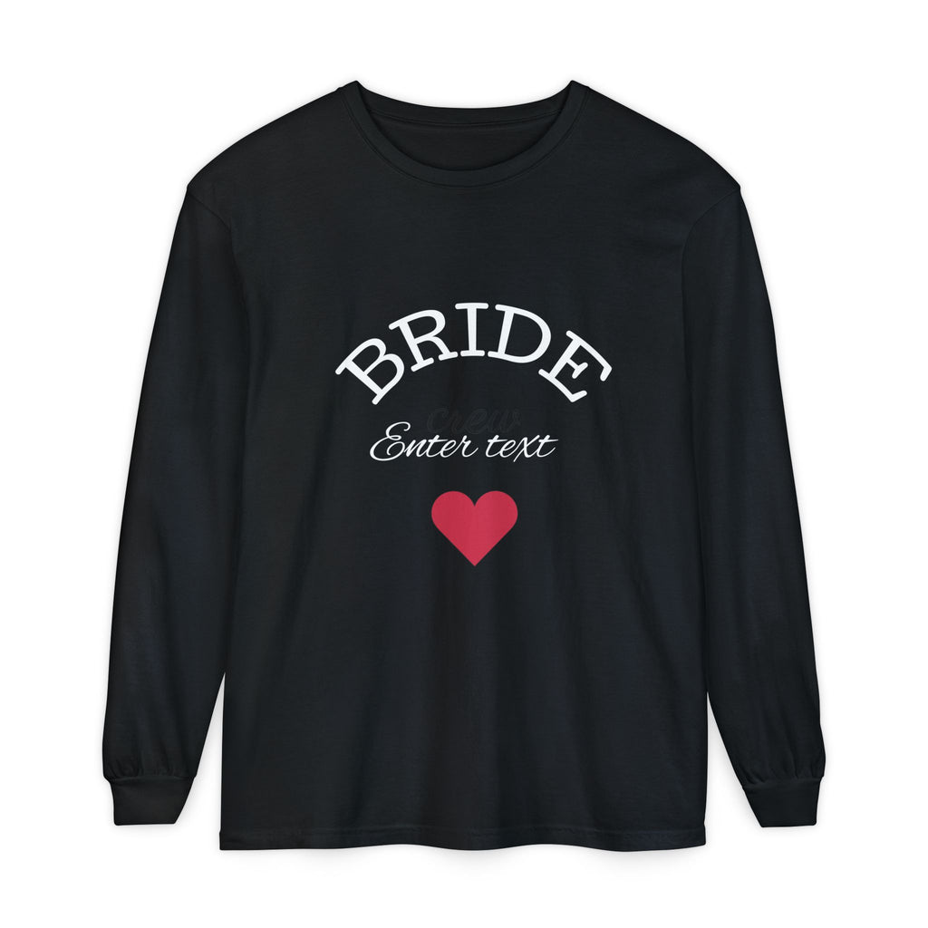Unisex Garment-dyed Long Sleeve T-Shirt