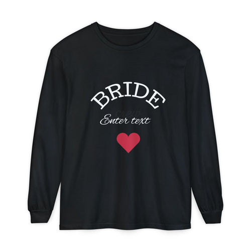 Unisex Garment-dyed Long Sleeve T-Shirt