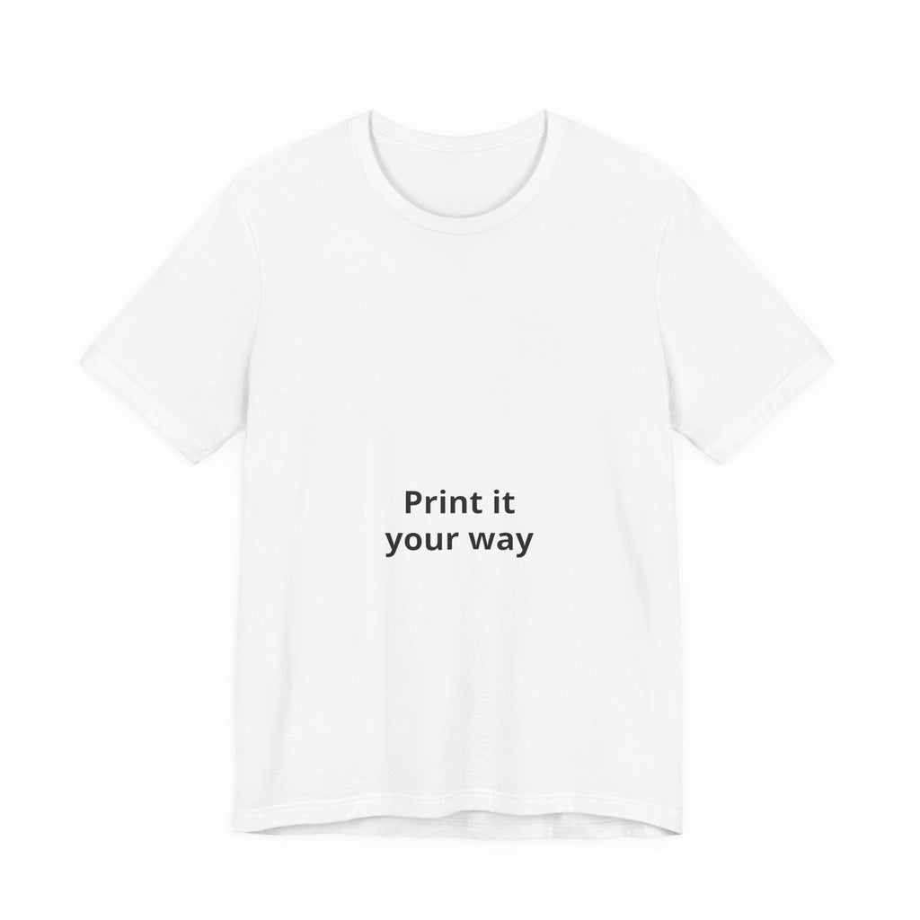 Unisex Jersey Short Sleeve Tee